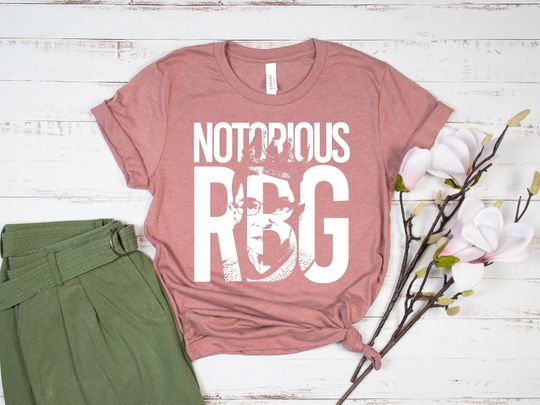 Notorious RBG Shirts, RBG T-Shirt, Ruth Bader Ginsburg Shirt, Feminism T Shirt, Equal Rights Shirt, Queen Crown Supreme Court Tee, Feminism