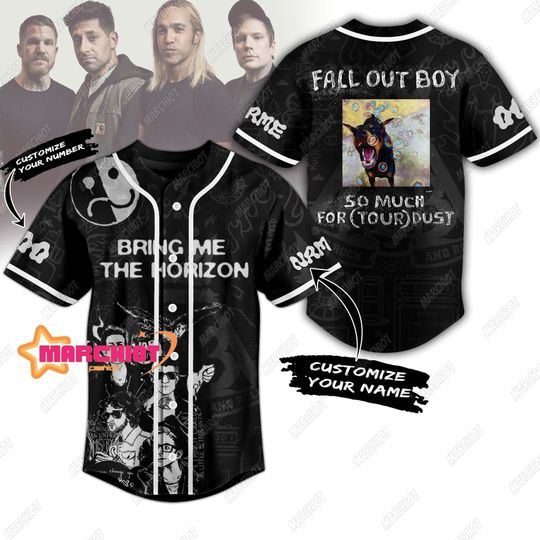Bring Me The Horizon Baseball Jersey, Bring Me The Horizon Jersey, Bring Me The Horizon Shirt, Bring Me The Horizon Gift, Custom Jersey