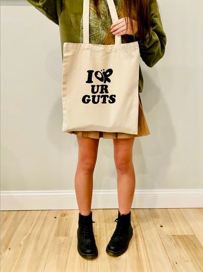 GUTS World Tour Tote Bag | Olivia | Rodrigo | Canvas | Cotton Reusable Shoulder bag | Market bag