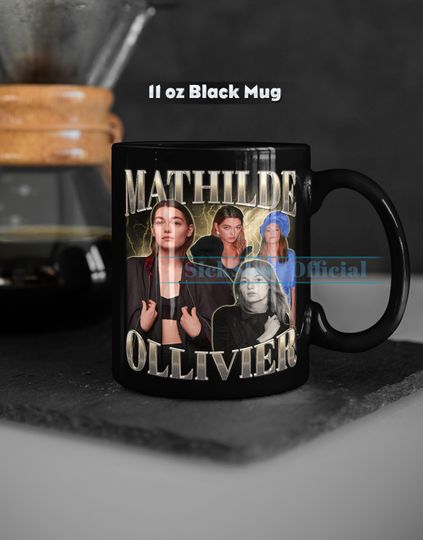 MATHILDE OLLIVIER Coffee Mug, Mathilde Ollivier Tea Mug, Mathilde Ollivier Drinkware, Mathilde Ollivier Mug, Mathilde Ollivier Merch Gift