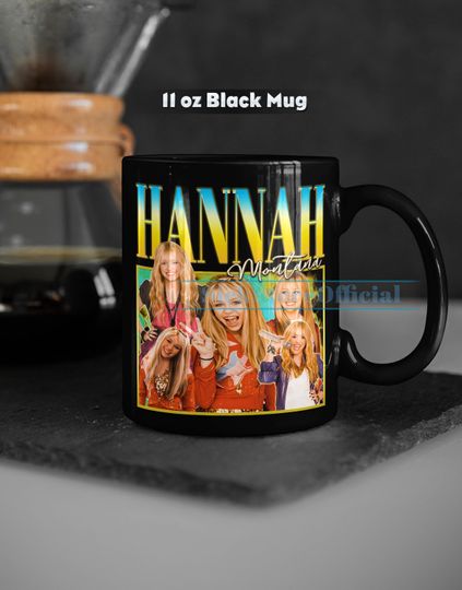 HANNAH MONTANA Coffee Mug, Hannah Montana Tea Mug, Hannah Montana Drinkware, Hannah Montana Mug, Hannah Montana Merch Gift
