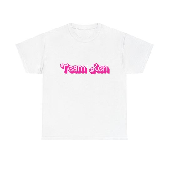 Movie Collection Team Ken Cotton T-Shirt | Cotton Short Sleeve Tee | Breathable | Comfortable | Women Summer Casual Shirt