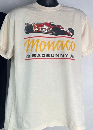 MONACO F1 Car Most Wanted Tour 2024 Merch T shirt | Cotton Short Sleeve Tee | Breathable | Comfortable | Women Summer Casual Shirt