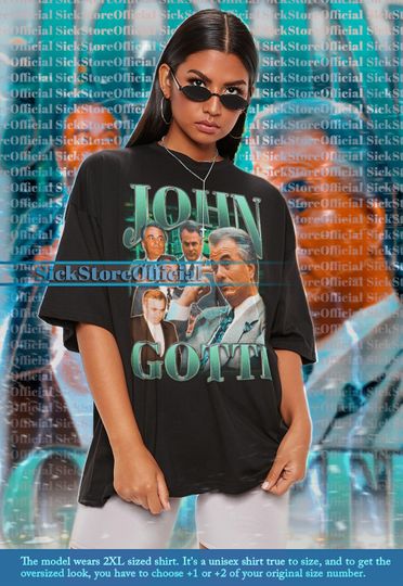 JOHN GOTTI Vintage Shirt, John Gotti Homage Tshirt, John Gotti Fan Tees, John Gotti Retro 90s Shirt, John Gotti Merch Gift