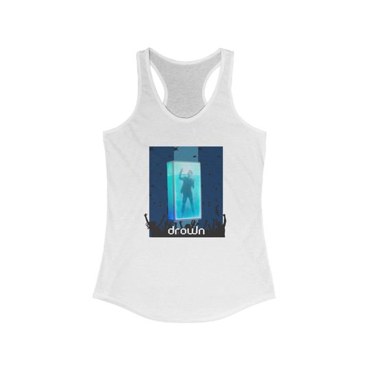 JT Forget Tomorrow Concert Drown Women's Ideal Racerback Tank