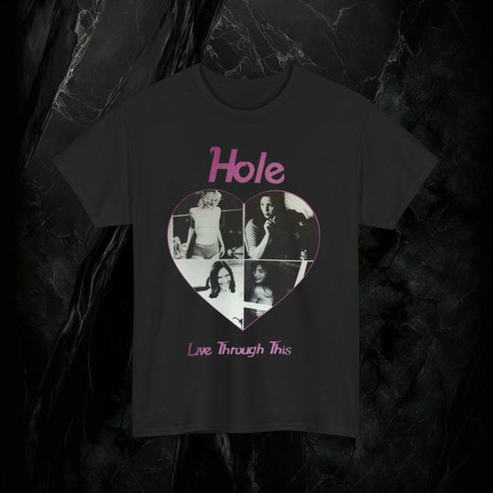 Hole Band Vintage T Shirt, Rock Band Shirt, Hole California American Alternative Rock Band