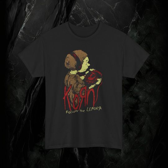 Korn Rock Band Shirt , American Nu Metal Rock Band , Freak On A Leash