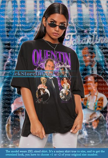 QUENTIN TARANTINO Vintage Shirt, Quentin Tarantino Homage Tshirt, Quentin Tarantino Fan Tees, Quentin Tarantino Retro 90s Shirt Merch Gift