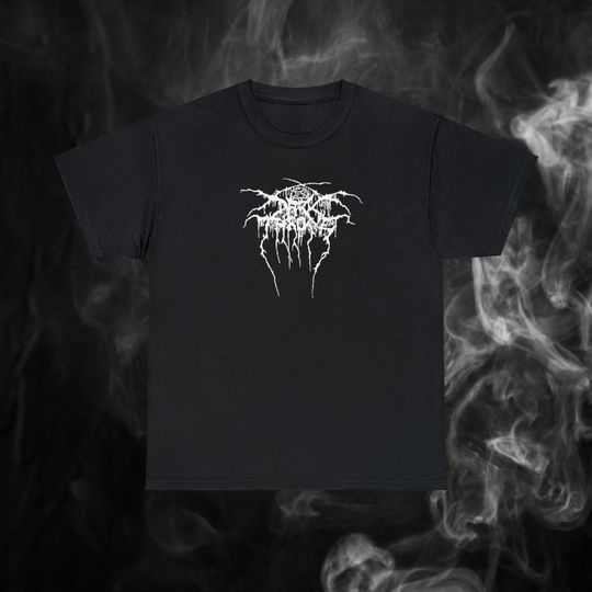 Dark Throne Shirt , Black Metal T Shirt , Extreme Rock Metal Band , Soulside Journey