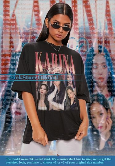 KARINA AESPA Vintage Shirt, karina aespa Homage Tshirt, karina aespa Fan Tees, karina aespa Retro 90s Shirt, karina aespa Merch Gift #tpc