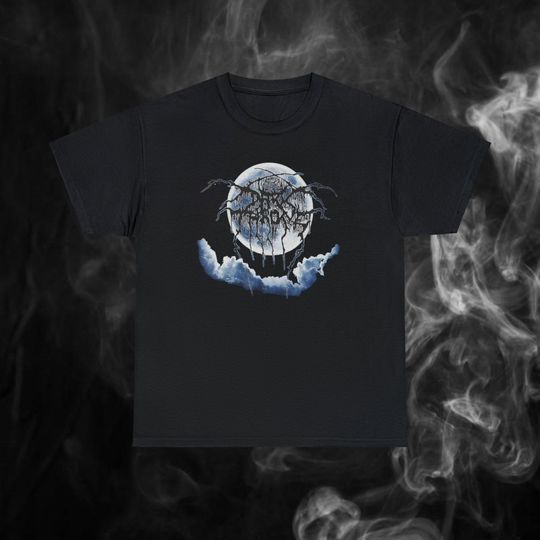 Dark Throne Shirt , Black Metal T Shirt , Extreme Rock Metal Band