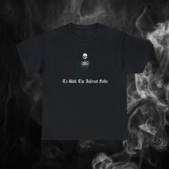 Dark Throne Shirt , Black Metal T Shirt , Extreme Rock Metal Band , Soulside Journey