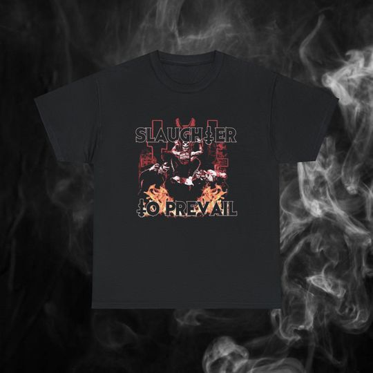 Slaughter To Prevail T Shirt , Metal Band Shirt , Music Lover Gift , Shirt For Man