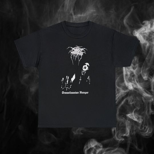 Dark Throne Shirt , Black Metal T Shirt , Extreme Rock Metal Band