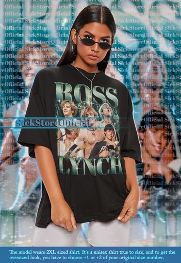 ROSS LYNCH Vintage Shirt, Ross Lynch Homage Tshirt, Ross Lynch Fan Tees, Ross Lynch Retro 90s Shirt, Ross Lynch Merch