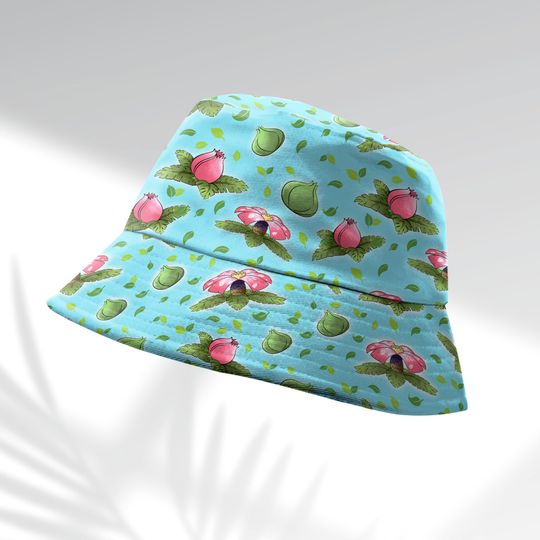 Bulbasaur Evolution Bucket Hat, Grass Type Shirt, Unisex Shirt, Bulbasaur Hat Gifts, Anime Bucket