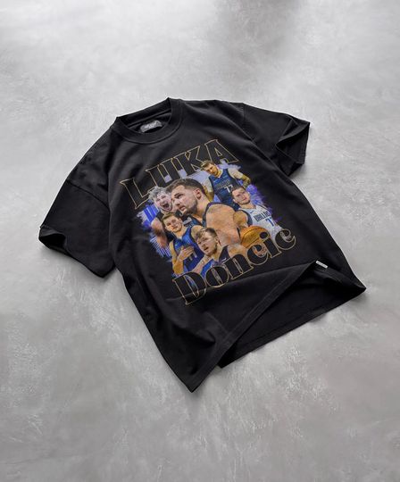 Luka Doncic Slovenian Shirt Vintage Bootleg Basketball Player Tshirt