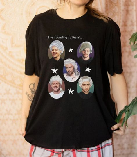 Founding Fathers meme T Shirt, One Direction t-shirt