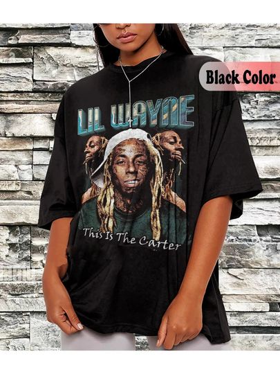 Vintage Lil Wayne Oversized Shirt | Rapper Shirt | Lil Wayne Tee