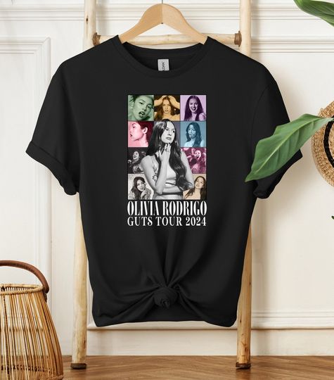 Olivia Rodrigo Guts World Tour Shirt, Guts Tour 2024 Shirt, Concert Shirt