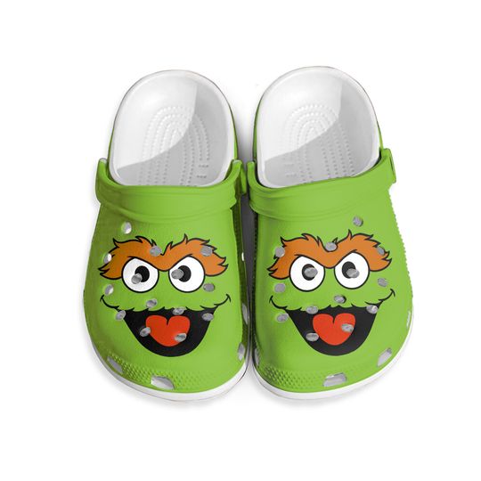 Disney Oscar The Grouch Halloween Clogs Shoes