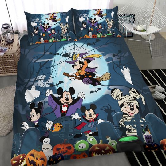 Mickey Mouse Happy Halloween Disney Bedding Set