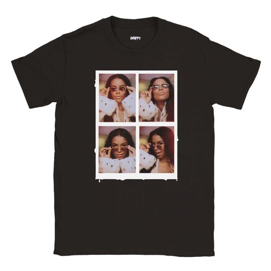 Aaliyah Throwback Graphic T Shirt - Aaliyah Vintage T Shirt - Aaliyah Throwback Unisex T-Shirt - Aaliyah Cotton Tshirt
