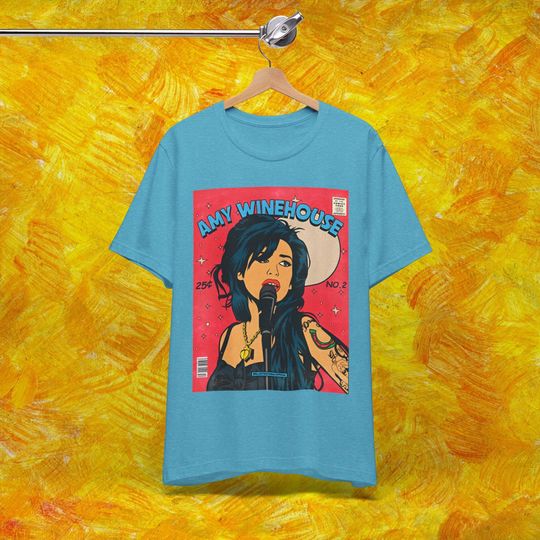 Amy Winehouse Comic New! | 90s R&B, Rehab, katy perry, minaj, aaliyah, missy el, post malone, gaga, carey, tina turner, weeknd, sza, shakira