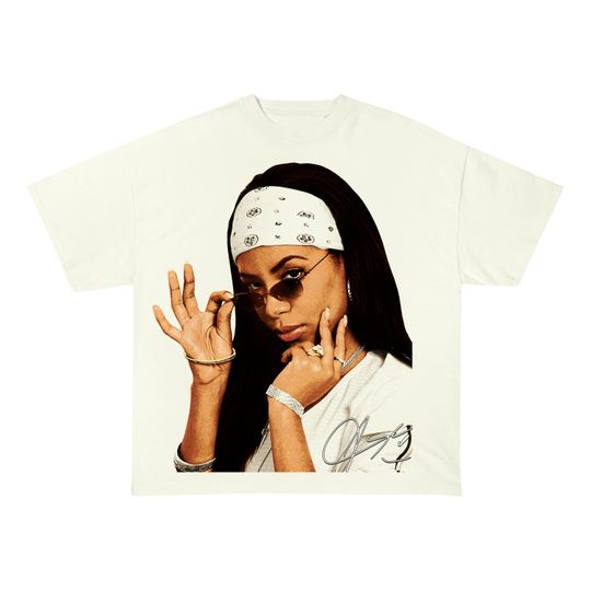 Aaliyah T Shirt  Unisex short sleeves heavy cotton shirt multiple colors full size S-5XL shirt, trending hiphop shirt