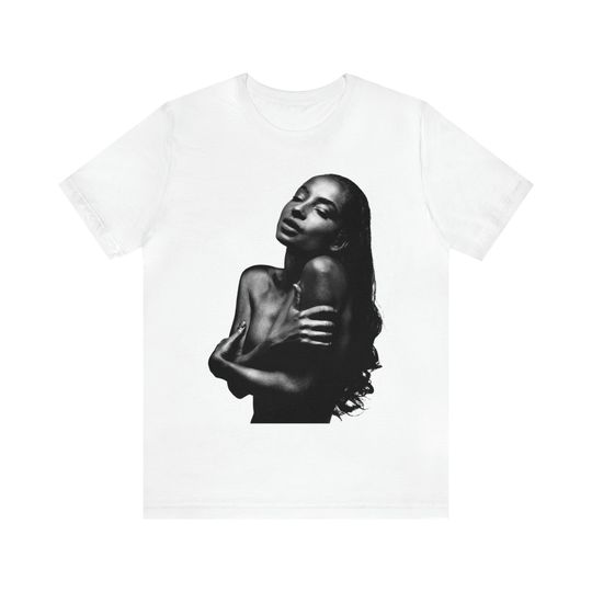 Sade Love Deluxe Fan Art Unisex T-Shirt | Exclusive Sade Album Cover Tee | Grayscale