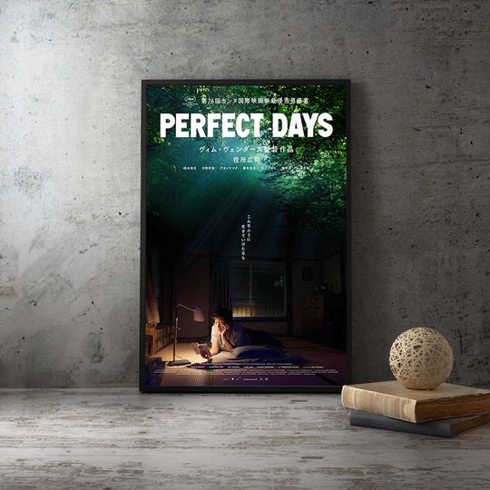 Perfect Days 2023 Movie Poster,High Quality Unframed Home Decor,Office Decor Canvas Print,Gift
