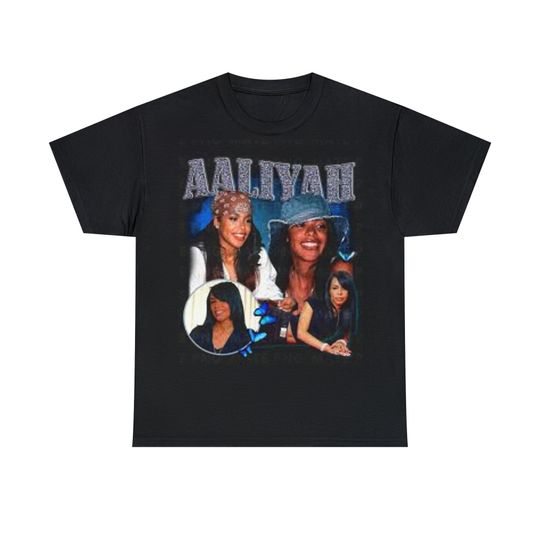 Vintage Aaliyah shirt , Aaliyah tribute t-shirt, Aaliyah Fan tshirt, Retro 90s Aaliyah sweater, Aaliyah gift, Aaliyah tee