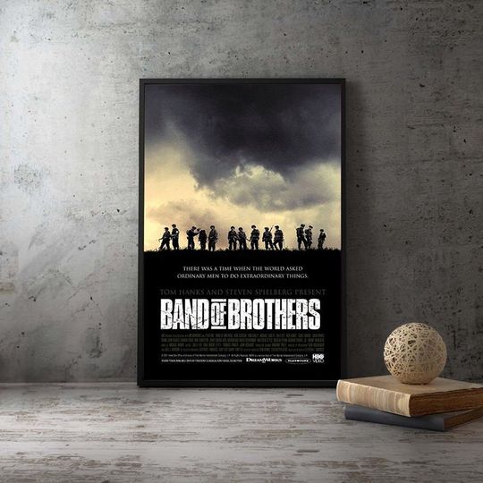 Band of Brothers TV Poster,Unframed Canvas Print,Home Decor Painting