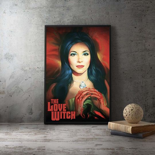 The Love Witch Movie Poster,Wall Decor, Horror Film, Art Print