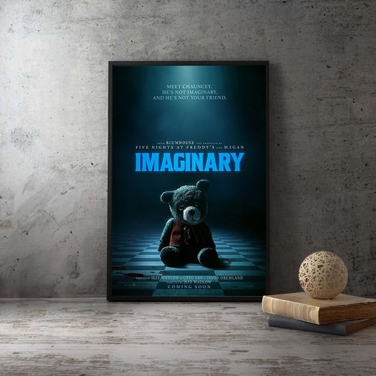 Imaginary 2024  Movie Poster,High Quality Home Decor Print,Unframed Canvas Poster