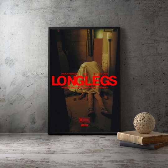 Longlegs 2024 Horror Movie Poster,Film Print,Wall Art Decor Home Print,Painting Poster,No Frame