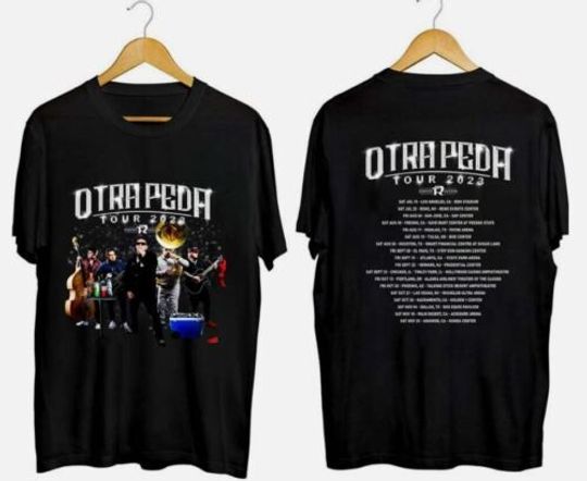 Fuerza Regida Otra Peda Tour Shirt, Music Tour Cotton Shirt