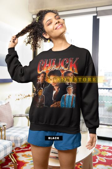 CHUCK BASS Vintage Sweatshirt, Chuck Bass Homage Shirt, Chuck Bass Fan Tees, Chuck Bass Retro Shirt, Chuck Bass Merch Gift, Ed Westwick