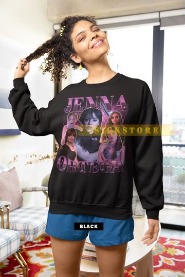 JENNA ORTEGA Sweatshirt, Jenna Marie Ortega Jane Shirt, Jenna Ortega Wednessday, Jenna Ortega Vada Cavell, Stuck Middle Retro 90s Shirt