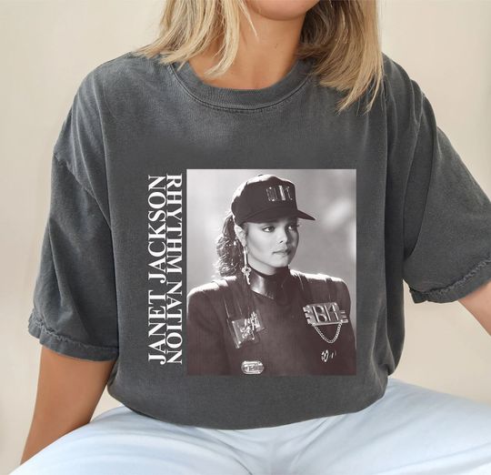 Vintage Janet Jackson Shirt, Janet Jackson T-Shirt, Janet Jackson Fan Gift Shirt, Janet Jackson Together Again 2024 Tour Shirt