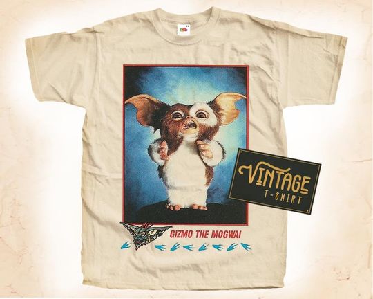 Gremlins V1 T-shirt | Short Sleeve Cotton Shirt | Vintage Shirt | Summer Casual For Unisex