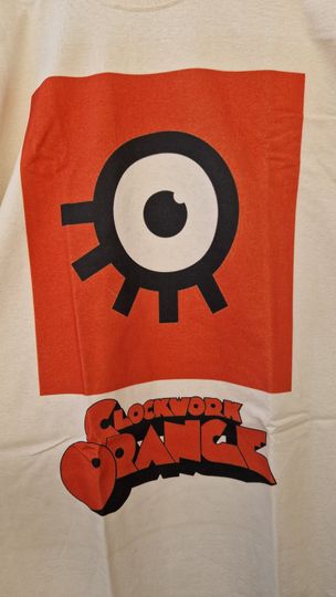 Clockwork Orange T-shirt | Short Sleeve Cotton Shirt | Vintage Shirt | Summer Casual For Unisex