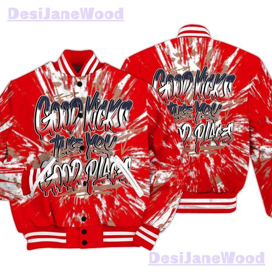Dunkare Low OG Howard Bison 1s Varsity Jacket - Good Kick Good Places Luxury Varsity Jacket Unisex