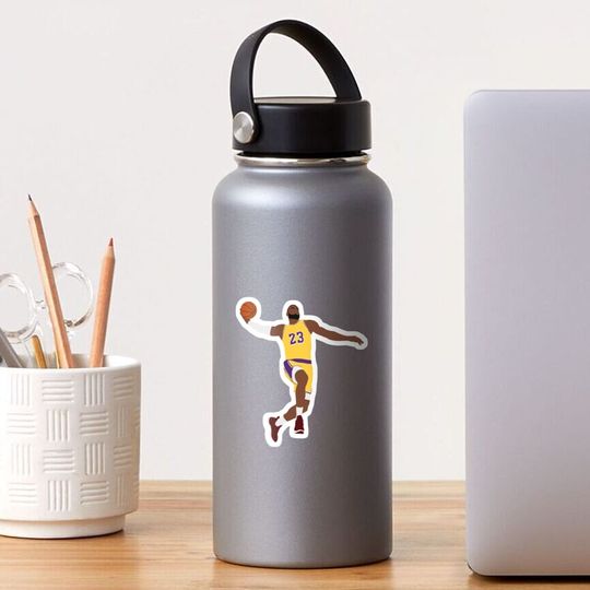 LeBron James - Dunk Sticker, Sports Team Gifts