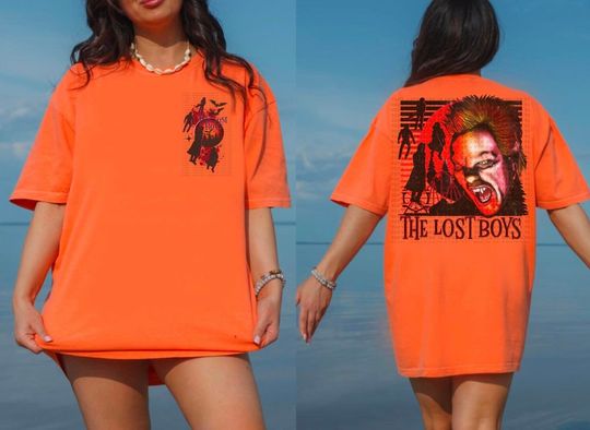 The Lost Boys Tshirt The Lost Boys merch Tshirt Crewneck, Cotton Short Sleeve Tee, Summer Casual Shirt