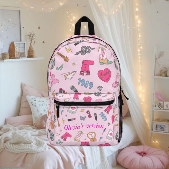 Personalized Taylor Backpack l | Taylor Gift | Taylor | taylor version | Personalised Backpack | back to school supplies | ts
