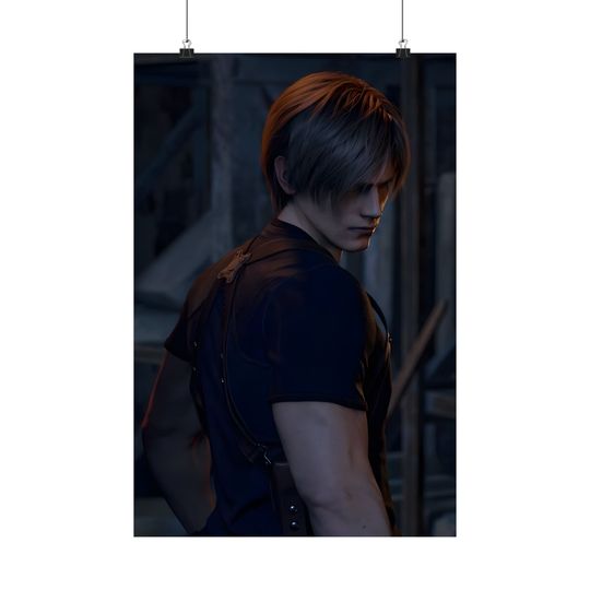 Leon Scott Kennedy | Resident Evil Matte Vertical Posters