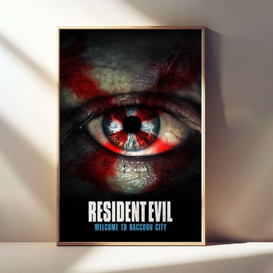 Resident Evil Welcome to Raccoon City Movies Posters Unfamed poster, Available in 7 sizes poster, Gift for fan, Movie lover gift