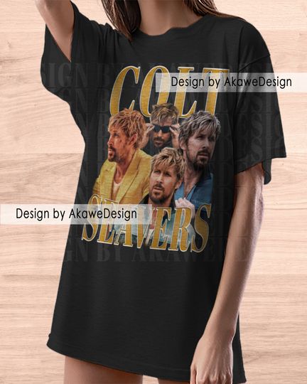 Colt Seavers Shirt Style Fans Gift Graphic Ryan Gosling Shirt | Cotton Short Sleeve Shirt | Streetwear | Casual Shirt | For Unisex