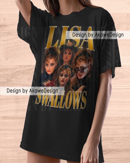 Lisa Swallows Shirt Style Fans Gift Shirt Graphic Kathryn Newton Shirt | Cotton Short Sleeve Shirt | Streetwear | Casual Shirt | For Unisex